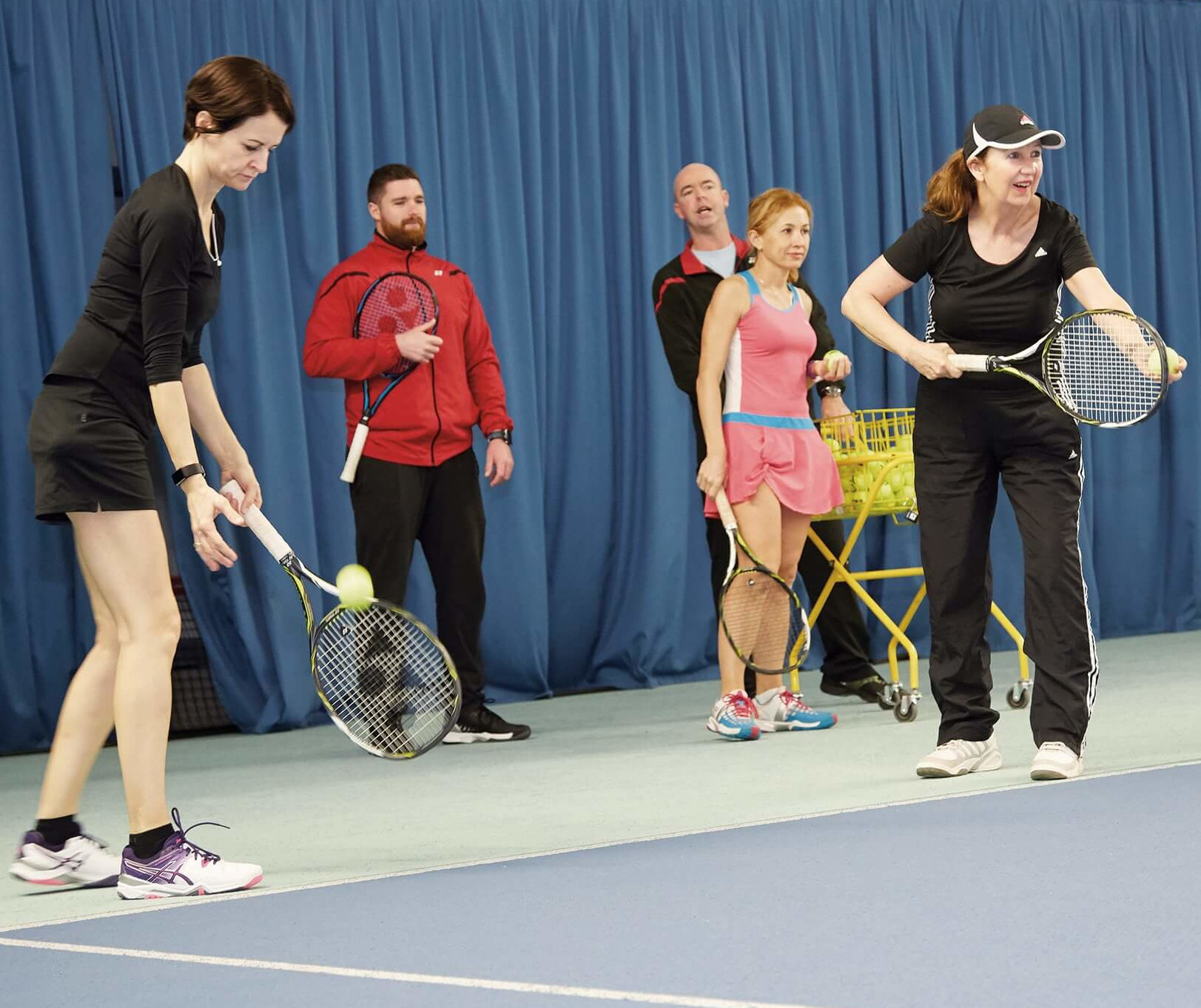 Ladies Morning Spencer Academy Tennistraining in Düsseldorf - alle Leistungsklassen